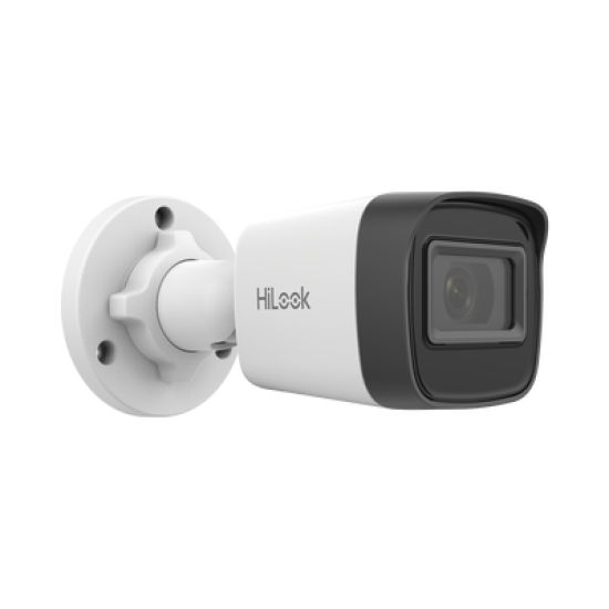 HiLook Series / Bala IP 2 Megapixel (1080p) / Lente 2.8 mm / 20 mts IR / Exterior IP67 / PoE / dWDR / H.265+ / ONVIF