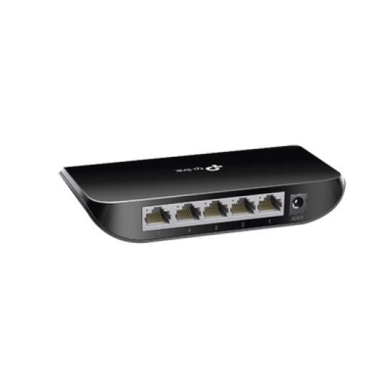 Switch de escritorio 5 puertos 10/100/1000 Mbps