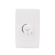 Dimmer Rotativo para Ventilador / 300 W 127 V CA / Color Blanco.
