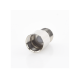 Conector UHF Hembra (SO-239) en Línea de Rosca para RG-8/U, 9913, LMR-400, Níquel/ Plata/ Teflón. 