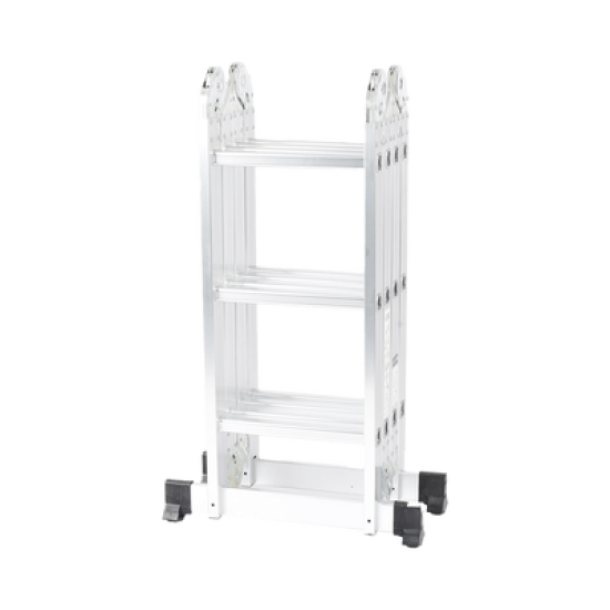 Escalera Multiposiciones de Aluminio de 3.52 Metros, Soporta 150 kg