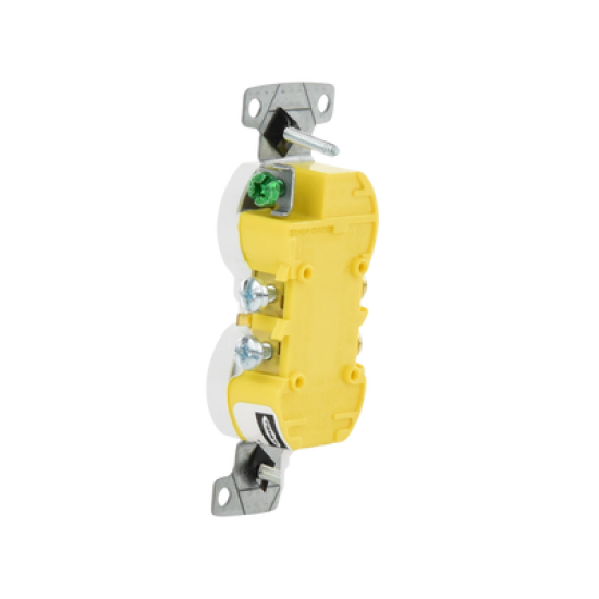 Contacto Duplex 15A 125V/ 2 Polos 3 Hilos/ Nema 5-15R/ Color Blanco.