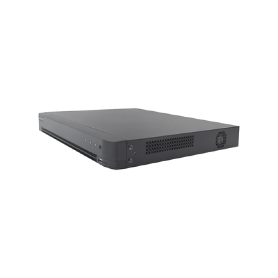 (Audio Bidireccional) DVR 32 Canales TurboHD + 8 Canales IP / 5 Megapixel Lite - 3K Lite / Acusense / Reconocimiento Facial  / Audio por Coaxitron / 2 Bahías de Disco Duro / H.265+ / Salida de Video en Full HD