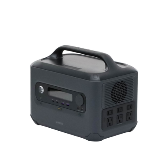  Estación de Energía Portátil 1200W (1024Wh) / 6 AC 1200 W / 2 USB-C 100W / 2 USB-A 22.5 W / 1 Toma de Encendedor / 2 Salidas CC5521 / Compatibilidad: BMS/WIFI/Bluetooth/APP / 10 años de Vida Util.
