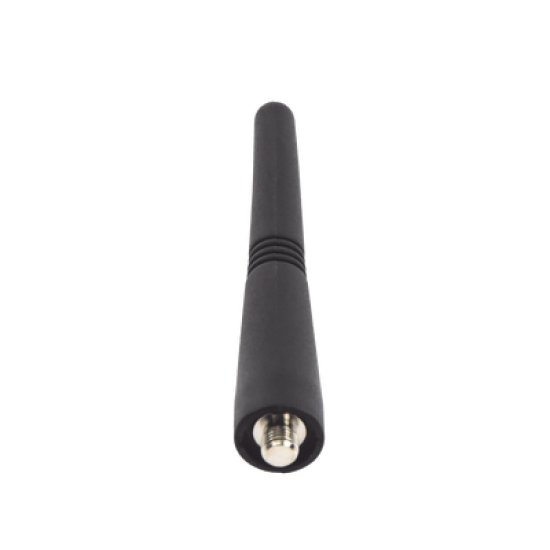 Antena UHF Helicoidal Recortada, 400-470 MHz, para Radios Portátiles PRO5150/EP450/DEP450/CP200/GP300 de Conector Rosca tipo Monopolo