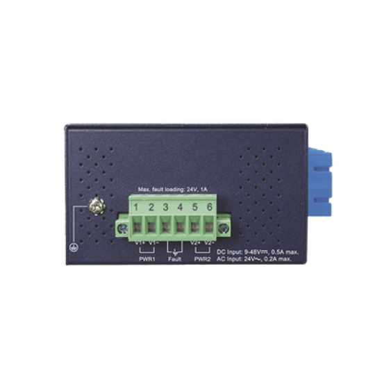 Switch Industrial Bypass de Fibra Optica Multimodo con Conector SC de 2 Canales
