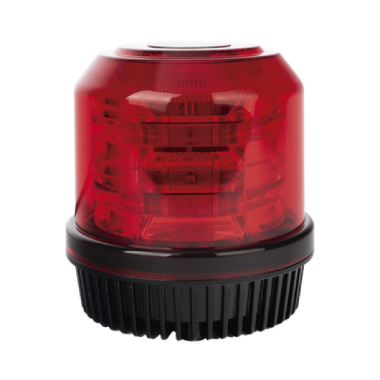 Burbuja brillante de 12 LEDs, color rojo, montaje fijo