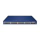 Switch Administrable Stacking Capa 3, 48 Puertos PoE Gigabit 802.3at, 6 Puertos SFP de 10 G, Incluye Fuente Redundante de 55 V cc