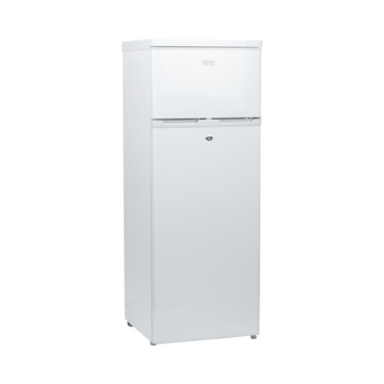Refrigerador Combinado Solar de 220L (7.7 ft3) - 12/24V, Alta Capacidad, Optimo Para Operación Sin Red Eléctrica, Rendimiento Superior. 