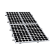 Montaje para Panel Solar 2X2, Riel 5 de 2700mm para Módulos con Espesor de 30-35mm, Vel. de Viento Máx. 136km/h