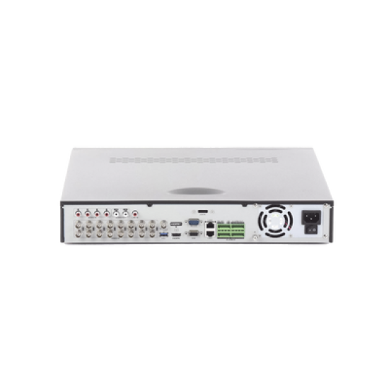 DVR 16 Canales TurboHD + 4 Canales IP / 4 Megapixel / 4 Bahías de Disco Duro / 4 Canales de Audio / Videoanalisis / 16 Entradas de Alarma