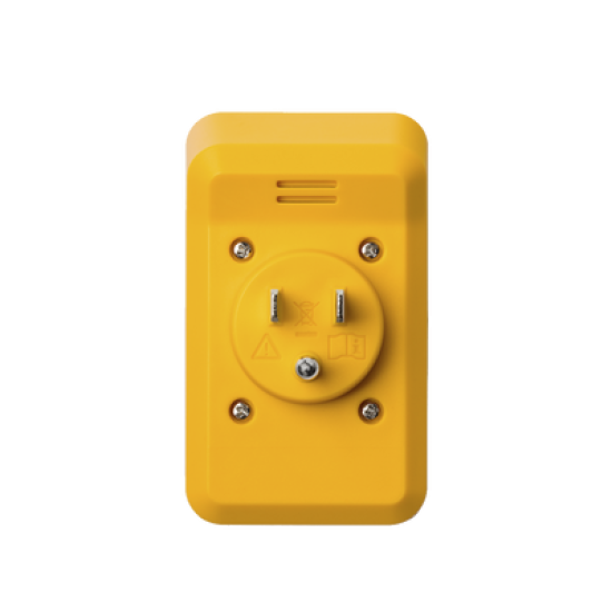 Probador de Tomacorriente Eléctrico Estándar o GFCI, Con LEDs de Alto Brillo y Gráfico Incluido Para Verificar Rápida y Fácilmente el Cableado 