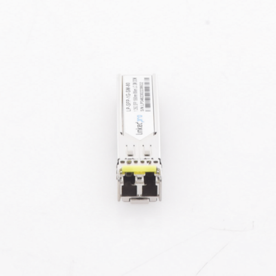 Transceptor Óptico SFP (Mini-Gbic) / Monomodo 1550 nm / 1.25 Gbps / 1000BASE-ZX / Conectores LC/UPC Dúplex / DDM / Hasta 80 km 