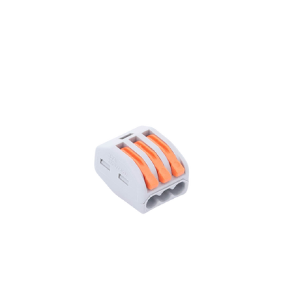 Conector Compacto para 1 Cable de Entrada 2 Cables de Salida / Cables Compatibles 12AWG-28AWG