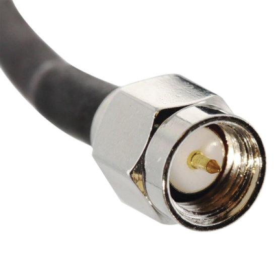Antena Mini de Montaje Magnético, con cable RG174 y conector SMA macho | Rango de Frecuencias 700-960 MHz, 1710-2270 MHz | Ganancia Máxima 3.1 dB