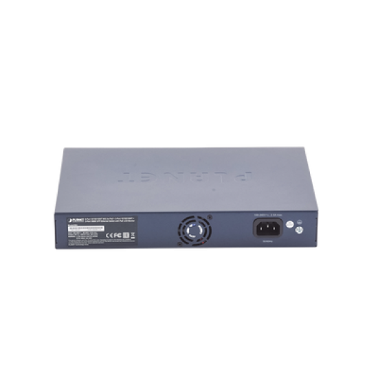 Switch No Administrable 8 Puertos Gigabit con Modo Extend PoE a 250 mts, 2 puertos Uplink 10/100/1000 Mbps, 2 Puertos SFP
