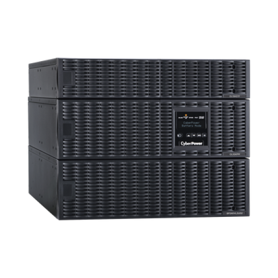 UPS de 10000 VA/10000 W, Online Doble Conversión, 200 - 240 Vac de Entrada, 120 - 240 Vac de Salida, Entrada Hardwired, Onda Senoidal Pura, Torre o Rack de 8 UR, Con 6 Tomas NEMA 5-20R, 3 NEMA L6-30R y Terminal Hardwire