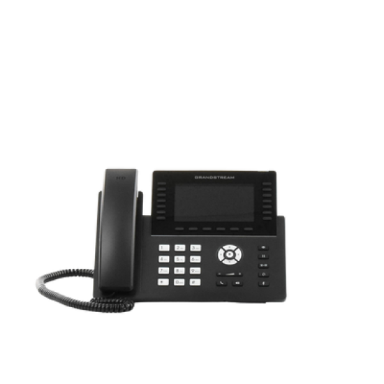 Teléfono IP Wi-Fi, Grado Operador, 14 líneas SIP con 6 cuentas, pantalla LCD  5
