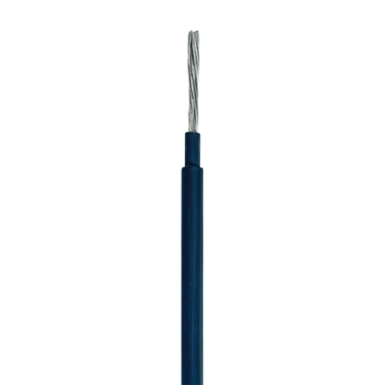 Cable Fotovoltaico Negro / Cobre Estañado / 6 mm² (10 AWG) / 2000V / Rollo de 100m / / UL 4703 y TUV