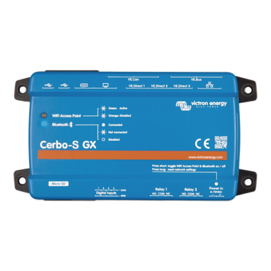 Cerbo-S GX / Centro de comunicaciones / Monitoreo Remoto para Sistemas Victron