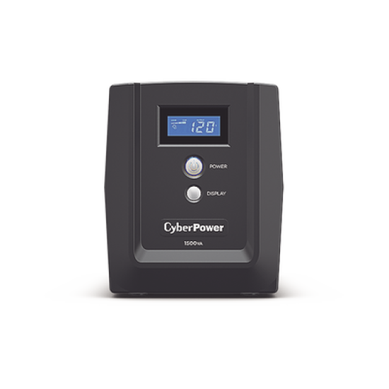 UPS de 1500 VA/900 W, Topología Línea Interactiva, Entrada 120 Vca NEMA 5-15P, y 8 Salidas NEMA 5-15R, Con Regulador de Voltaje (AVR)