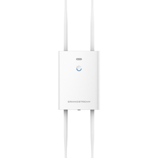 Punto de acceso para exterior Wi-Fi 6 802.11 ax 3.55 Gbps, MU-MIMO 4x4:4 con administración desde la nube gratuita o stand-alone.
