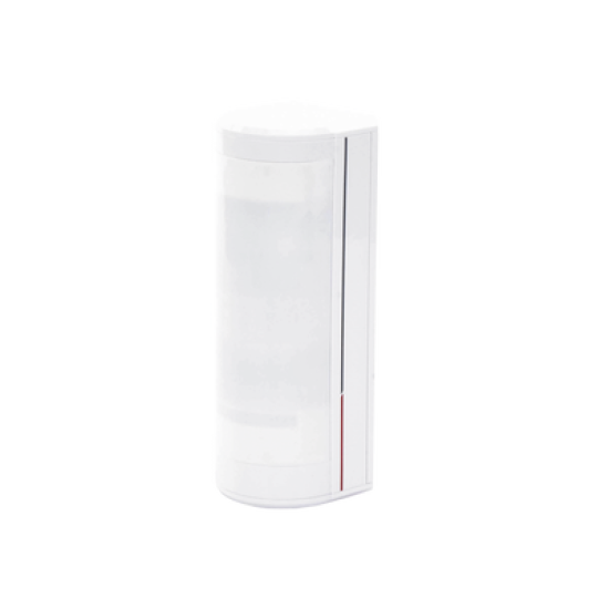 Detector de Movimiento Exterior Cableado / 15 Metros de Detección / Ángulo de Cobertura de 90° / Movilidad de Lente en Eje de 180° / Inmunidad a Mascotas de 45Kg / Exterior IP65 / Doble Tecnología Microondas y PIR