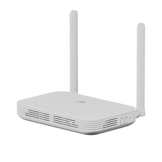 HUAWEI MiniFTTO - ONU Wi-Fi 6 doble banda / 2.976 Gbps / 4 puertos 10/100/1000 Mbps + 1  GPON (SC/UPC) + 1 puerto POST / Downstream 2.488 Gbps / Upstream 1.244 Gbps / Ganancia de Antena 5dBi / Beamforming / Roaming / MIMO 2X2 / Administración Nube