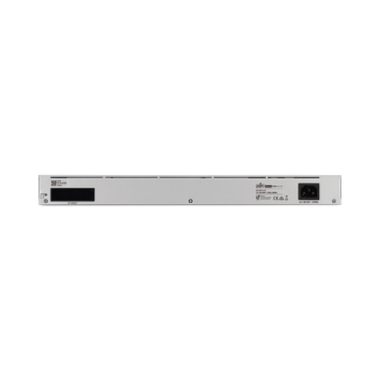UniFi Switch USW-Pro-24, Capa 3 de 24 puertos Gigabit RJ-45 + 2 puertos 1/10G SFP+, pantalla informativa