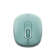 Mouse Inalámbrico 2.4G 800/1200/1600/2400 DPI / Función de 3 botones / Alcance 10m / Silencioso / Ergonómico / Anti-caída y Anti-interferencias / Color Verde / Batería Alcalina AA (incluida).