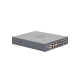 Switch cnMatrix EX2010-P capa 3 de 10 puertos(8 PoE Gigabit 802.3af/at, 2 SFP, 1 consola, 1 MNGMT, 1 USB)  administración desde la Nube (MX-EX2010PXA-U)