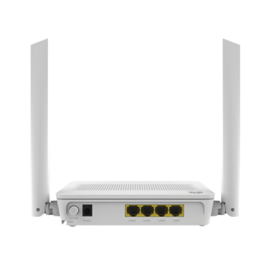ONT GPON HUAWEI OptiXstar Premium WiFi 5 (2.4/5 GHz) Máxima Cobertura con Antenas de 7 dBi / 4 puertos LAN (2GE + 2 FE)
