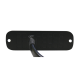 Luz Auxiliar de 3 LED, Ambar, SAE, 12-24 Vcd, Lente transparente