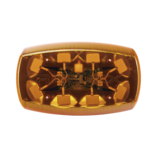 Mini Barra de Luces Ultra Brillante, color Ámbar, Ideal para Seguridad Privada