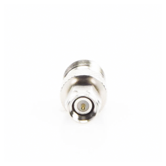 Adaptador en Línea de Conector TNC Hembra a SMA Macho, Níquel/ Oro/ Teflón..