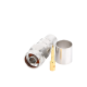 Conector N Macho Hex de Anillo Plegable para Belden 7977A (RF-600), LMR-600, CNT-600.