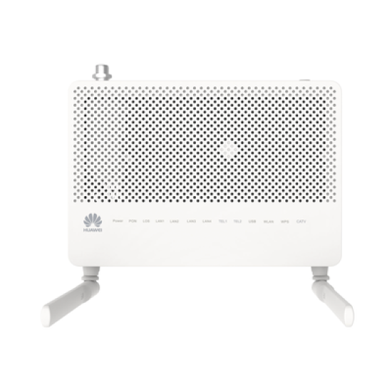 ONT GPON OptiXstar WiFi 2.4GHz 4 puertos GE + 1 puerto CATV + 2 POTS, hasta 300 Mbps
