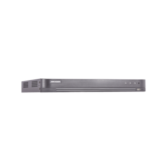 DVR 8 Canales TurboHD + 8 Canales IP / 8 Megapixel (4K) / Acusense (Evita Falsas Alarmas) / Audio por Coaxitron / 2 Bahías de Disco Duro / 8 Entradas de Alarma / 4 Salidas de Alarma / H.265+ 