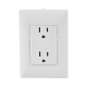 Contacto Inteligente de Pared Doble 120, 15A, con Supresor de Picos Tipo A.
