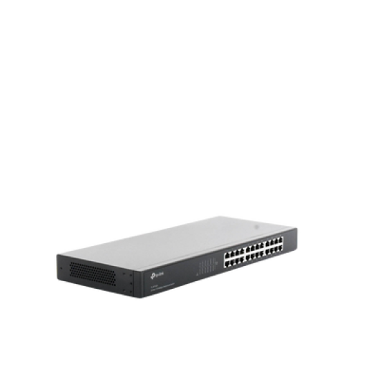 Switch no administrable de 24 puertos 10/100 Mbps para montaje en rack