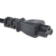 Cable de Alimentación Eléctrica para 120-240 Vca / 1. 8 metros / Tri-fásico / Conector tipo Mouse