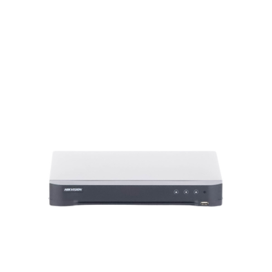 DVR 4 Canales TurboHD +  4 Canales IP / 8 Megapixel (4K) / Audio por Coaxitron / 1 Bahía de Disco Duro / Salida de Video en Full HD / H.265+