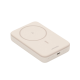 Power Bank MagSafe de 10000mAh | 20W | Carga Inalámbrica y por Cable USB-C | Sistema de Protección Inteligente | Tecnología de Carga Rápida | Ultra Delgado | Ultra ligero | Compatible con iPhone 15/14/13/12 | Color Beige.