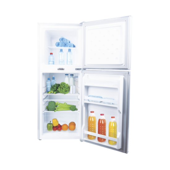Refrigerador Combinado Solar de 105L (3.7 ft3) - 12/24V, Solución Todo en uno para Aplicaciones Aisladas y Eficiencia Energética.