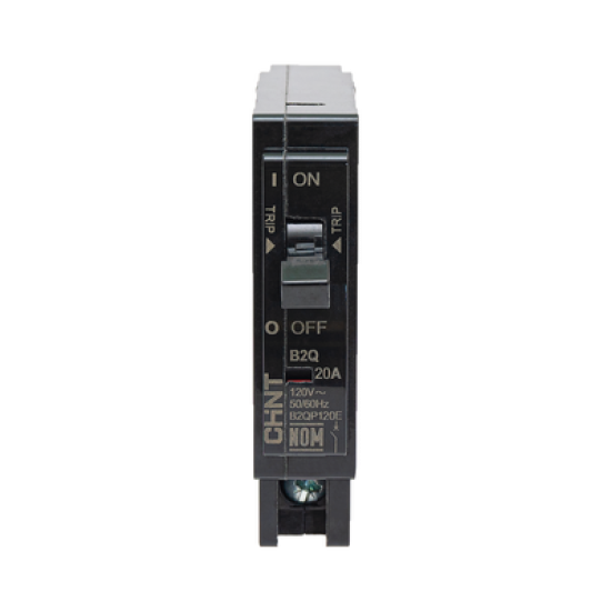 Interruptor Termomagnético Enchufable, Serie: B2Q, 1P, 30A, 120/240V (SKU:1002265)