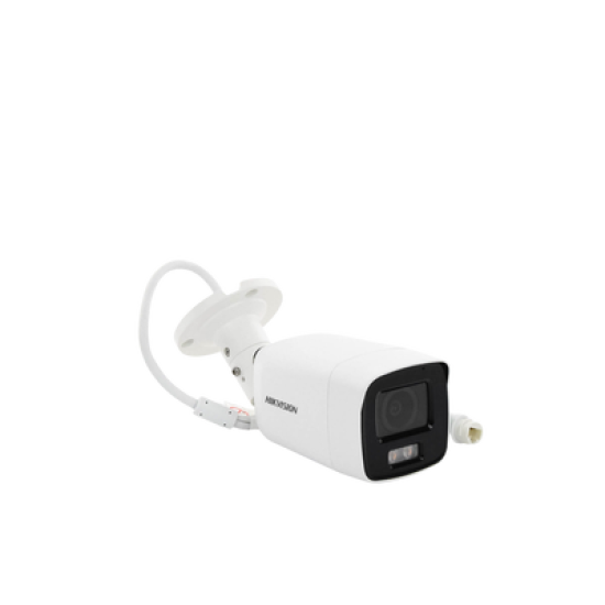 Bala IP 8 Megapixel (4K) / Imagen a Color 24/7 / Lente 2.8 mm / Luz Blanca 40 mts / Exterior IP67 / WDR 130 dB / Entrada y Salida de Audio y Alarma / Captura Facial / ONVIF / Micro SD / Micrófono Integrado