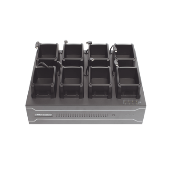 Estación de Descarga para Body Cam / Compatible con DS-MCW406 / Incluye 1 HDD de 2 TB / Conector Tipo C