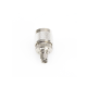 Adaptador en Línea, de Conector SMA Macho Inverso a N Macho, Níquel/ Oro/ Teflón.