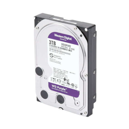 Disco Duro PURPLE de 3TB / 3 AÑOS DE GARANTÍA / Para Videovigilancia