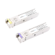 Transceptores Ópticos Bidireccionales SFP (Mini-Gbic) / Monomodo 1490 & 1550 nm / 1.25 Gbps / 1000BASE-BX / Conector LC/UPC Simplex / DDM / Hasta 80 km / 2 Piezas 